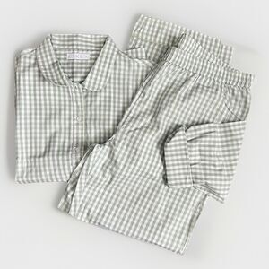 Lake Pajamas Pajama Set Cotton Plaid Traditional